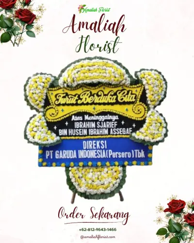 Papan Bunga Duka di Bojonglor
